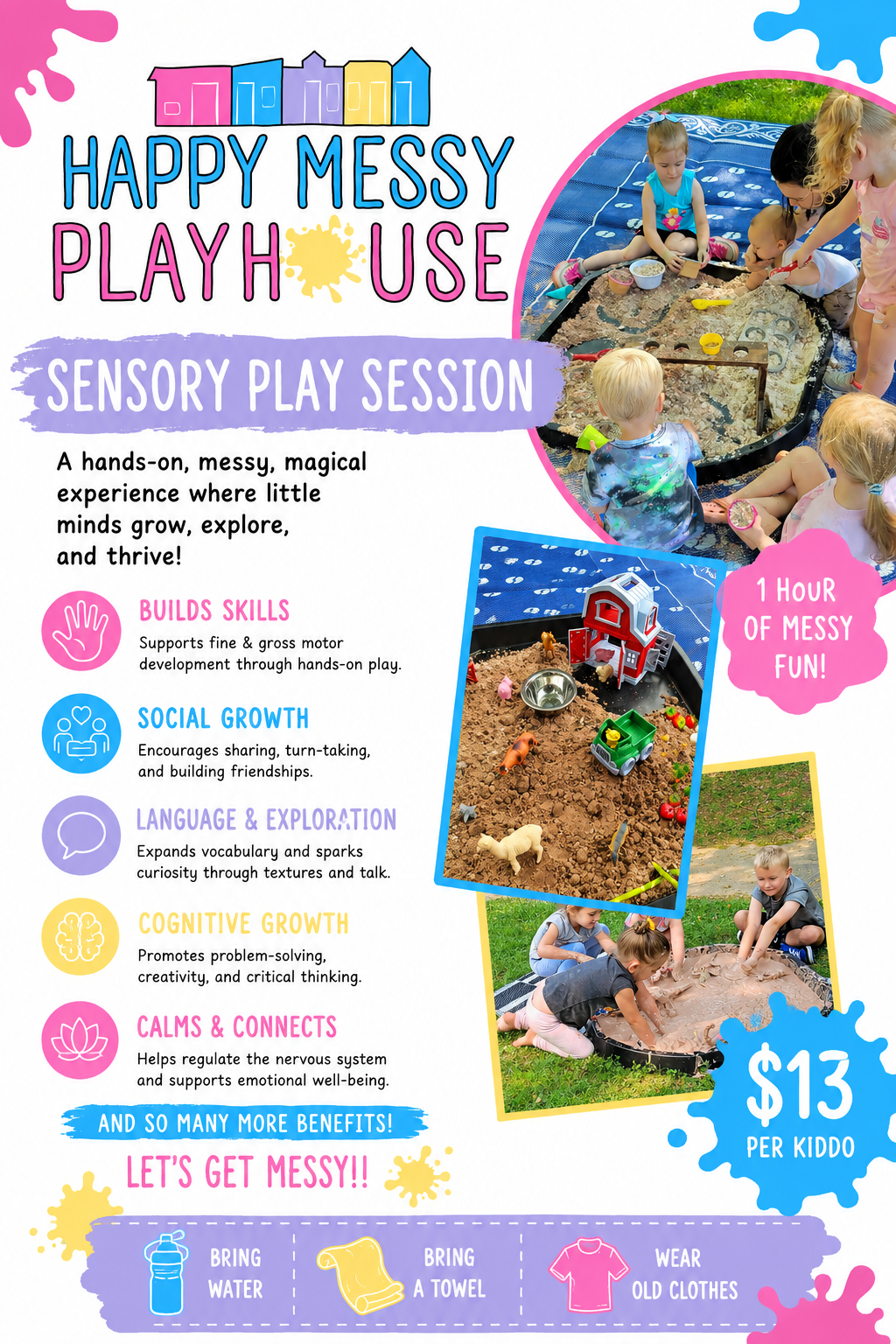 Sensory Play Session July 8