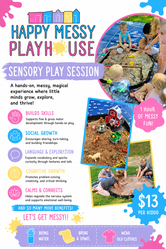 Sensory Play Session July 8